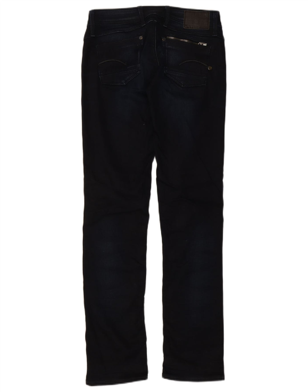 G-Star Damen Straight Jeans W30 L32 Marineblaue Baumwolle