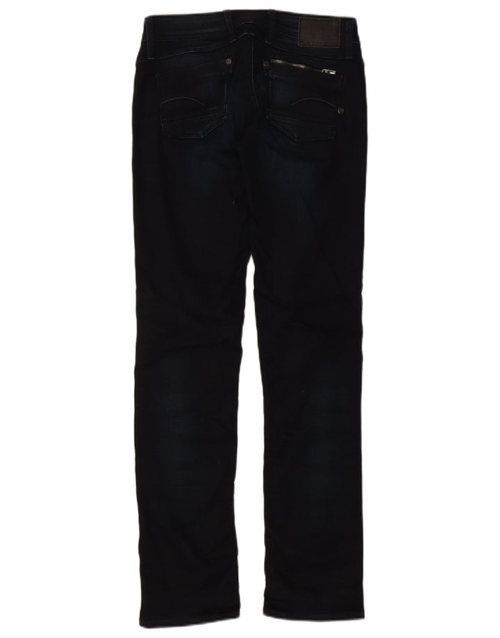 G-Star Damen Straight Jeans W30 L32 Marineblaue Baumwolle