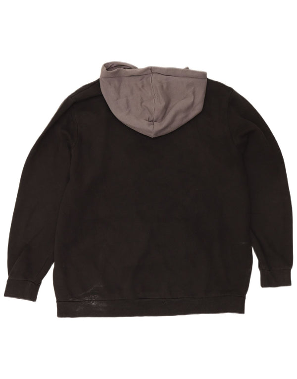 Puma Herren Graphic Hoodie Pullover XL Schwarz Colourblock Baumwolle