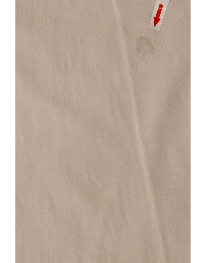 Nike Herren-T-Shirt mit lockerer Passform, mittelgroß, aus weißer Baumwolle