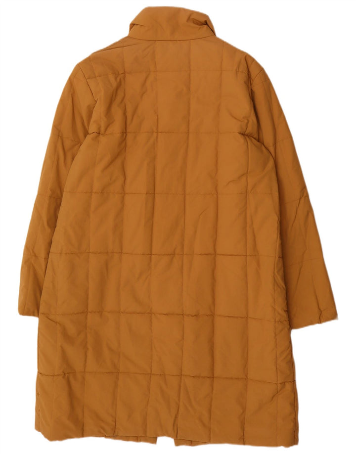 Slam Wattierter Damenmantel UK 16 Large Braunes Nylon
