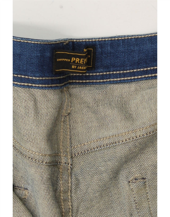 JACK & JONES Herren Straight Jeans W36 L27 Blau