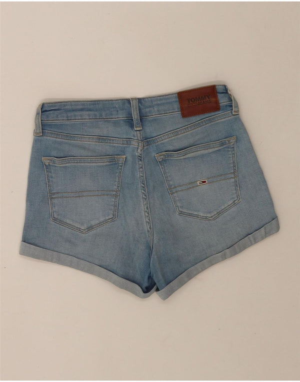Tommy Hilfiger Damen Jeansshorts W25 XS Blaue Baumwolle