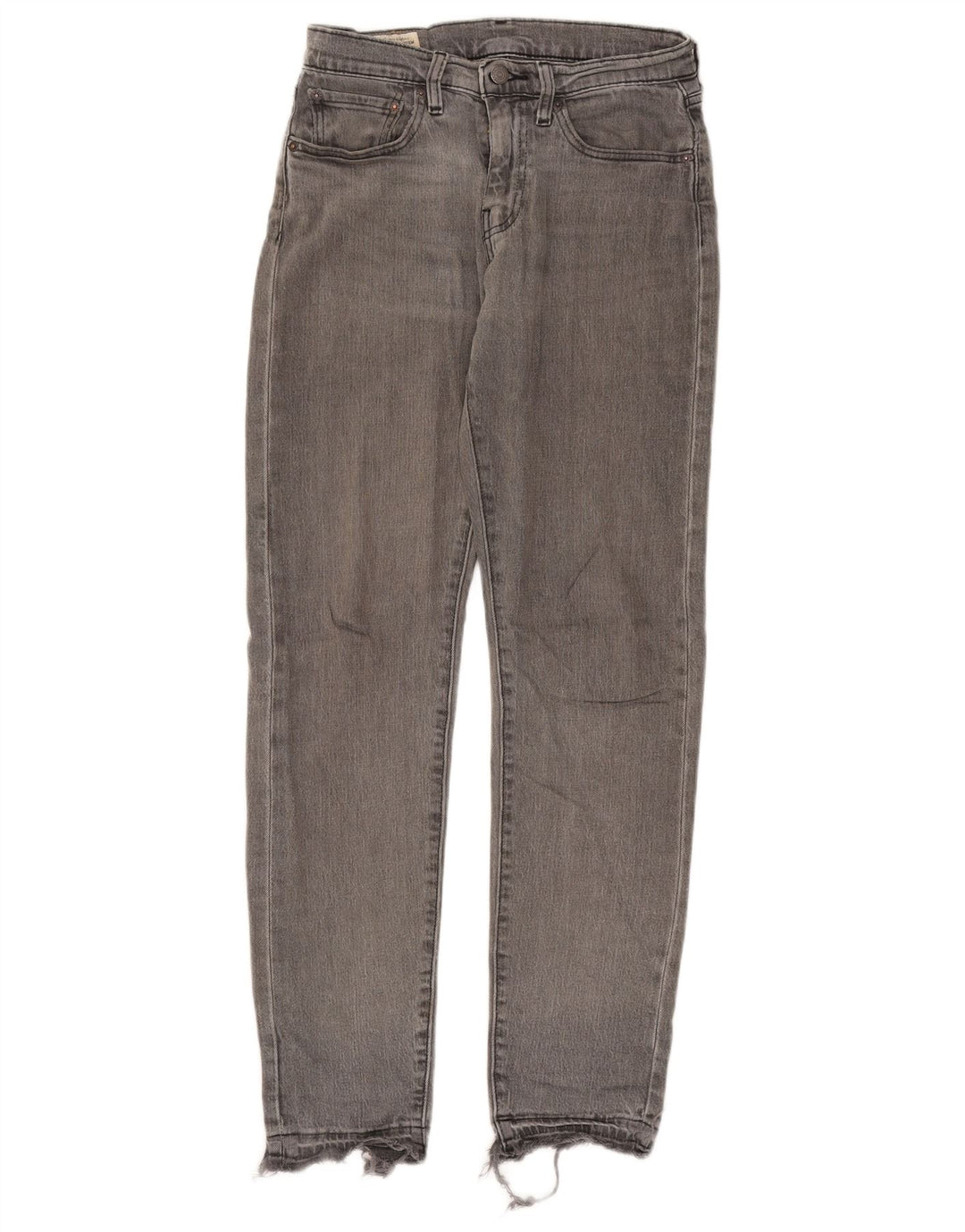 Levi's Herren Slim Jeans W28 L32 Graue Baumwolle