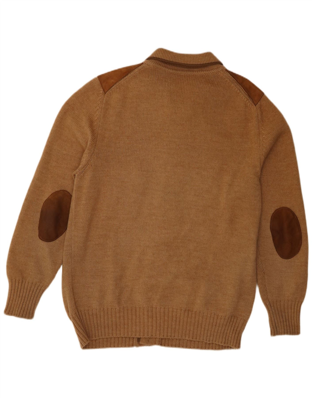 Vintage Herren Cardigan Pullover IT 56 XL Braun