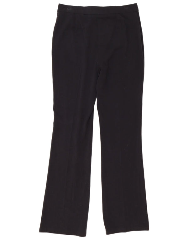 Marks & Spencer Damen Gerade Freizeithose UK 10 Small W27 L32 Schwarz