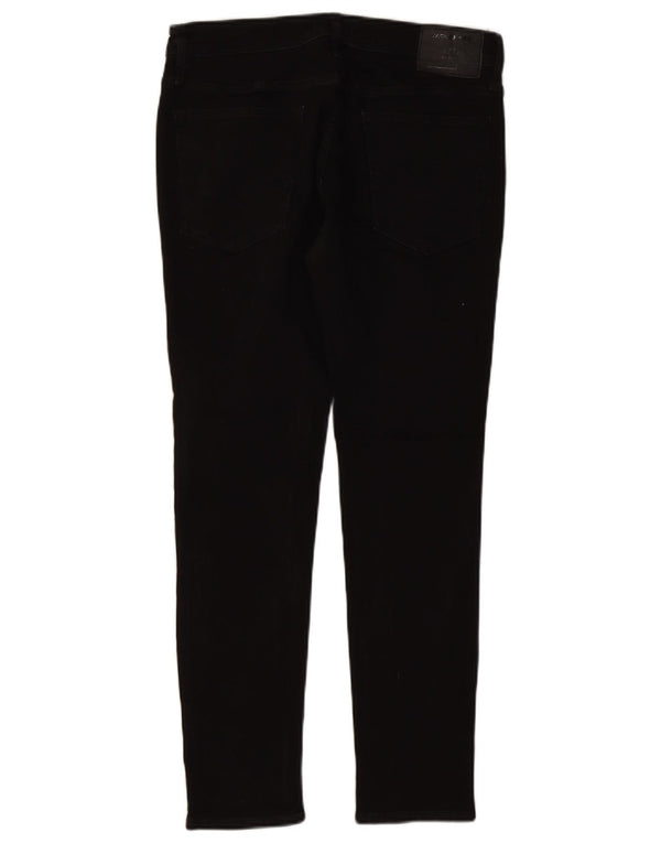 JACK & JONES Herren Liam Skinny Jeans W34 L30 Schwarz