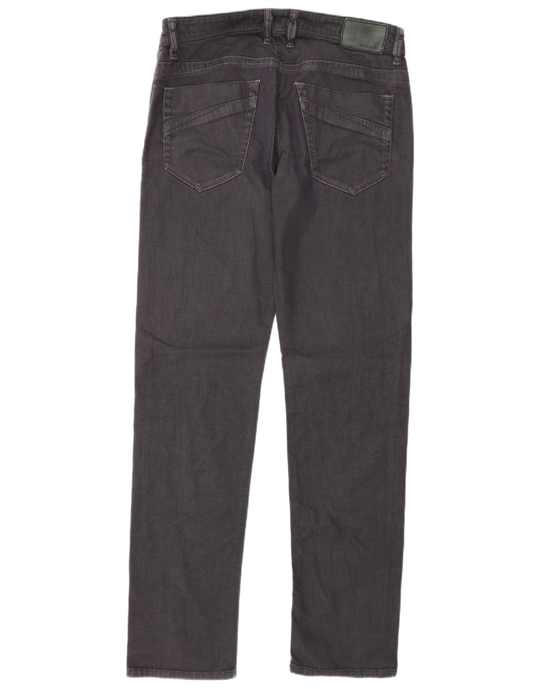 Diesel Herren Bhetto Stretch Straight Jeans W33 L34 Schwarze Baumwolle