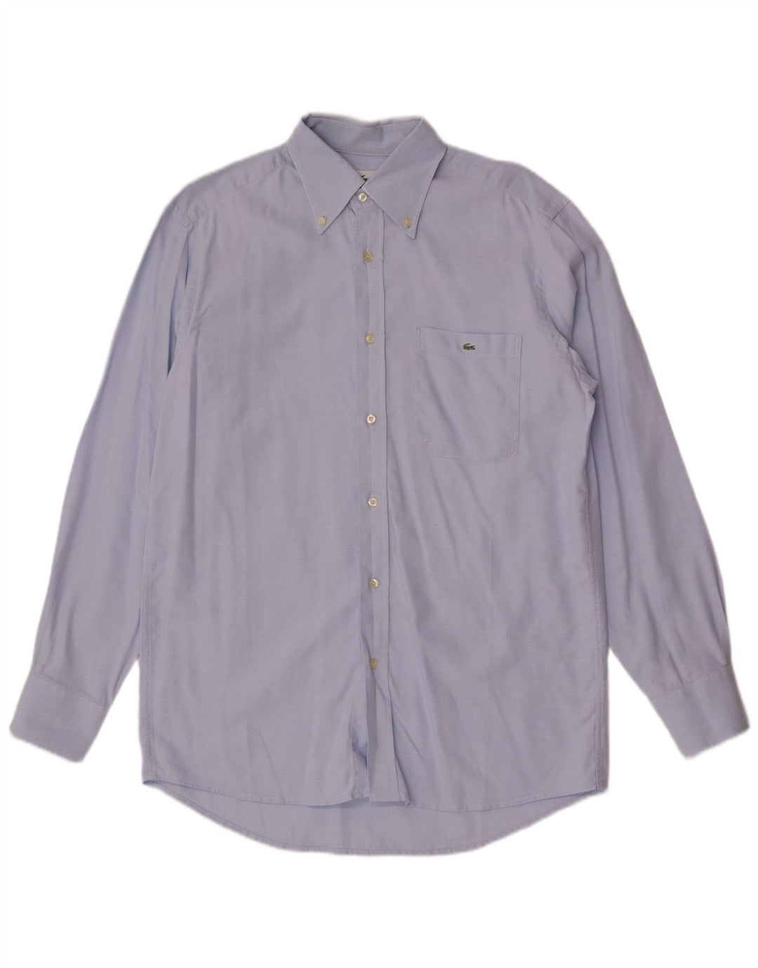 Lacoste Herrenhemd Größe 40 Mittelblau