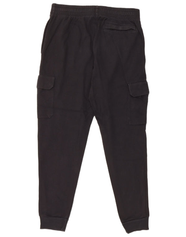 Under Armour Mens Cargo Tracksuit Trousers Joggers Large Black Cotton