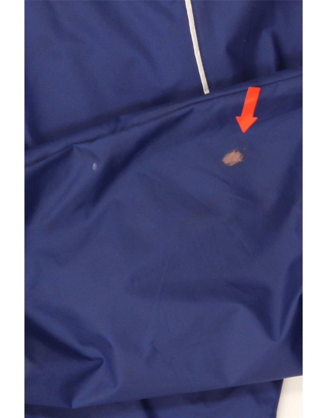 Adidas Herren Graphic Hooded Rain Jacket UK 36 Kleines blaues Nylon