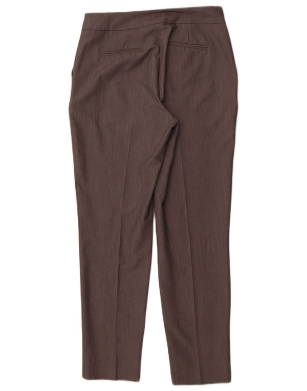 WAREHOUSE Damen-Anzugshose mit hoher Taille, schmal, Gr. 10, Größe S, W30, Grau