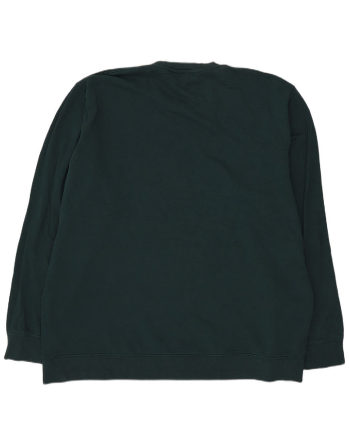 Lee Herren-Sweatshirt mit normaler Passform, 2XL, grüne Baumwolle