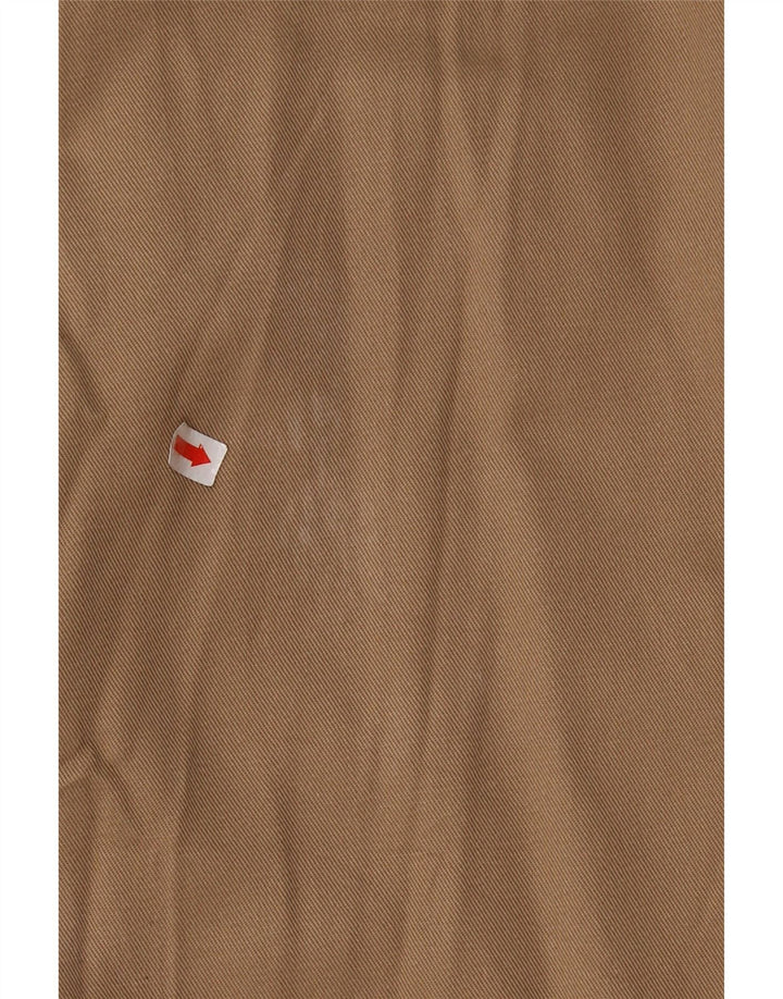 IZOD Herren gerade Chinohose W36 L32 Beige Baumwolle