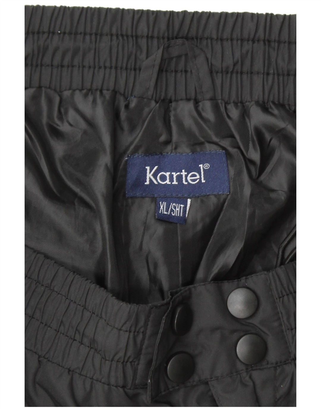 KARTEL Wasserdichte Herrenhose XL W38 L25 Schwarz Polyester