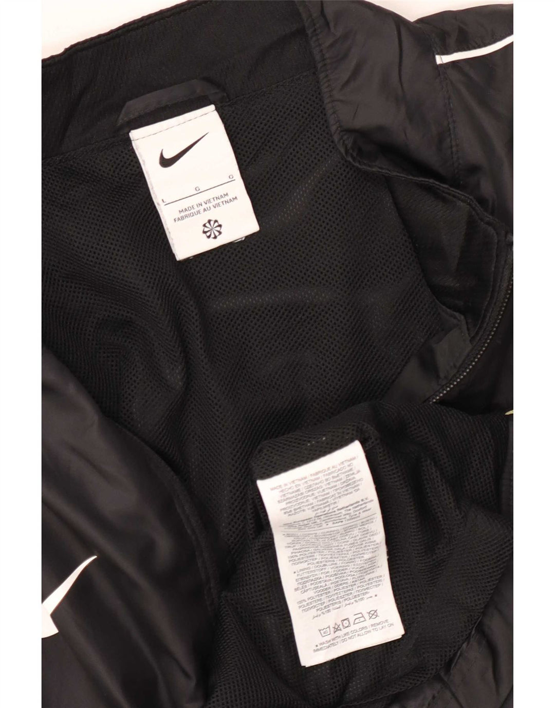 Nike Herren Bedmond F.C. Trainingsanzug-Oberteil, Jacke, groß, aus schwarzem Polyester