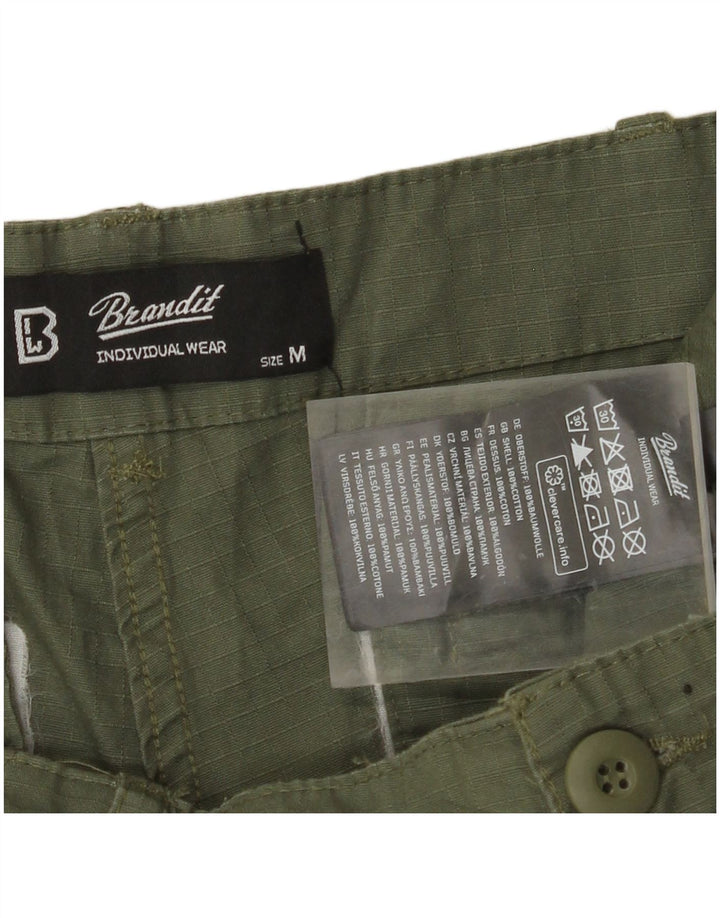 BRANDIT Herren Cargoshorts Medium W32 Khaki Baumwolle
