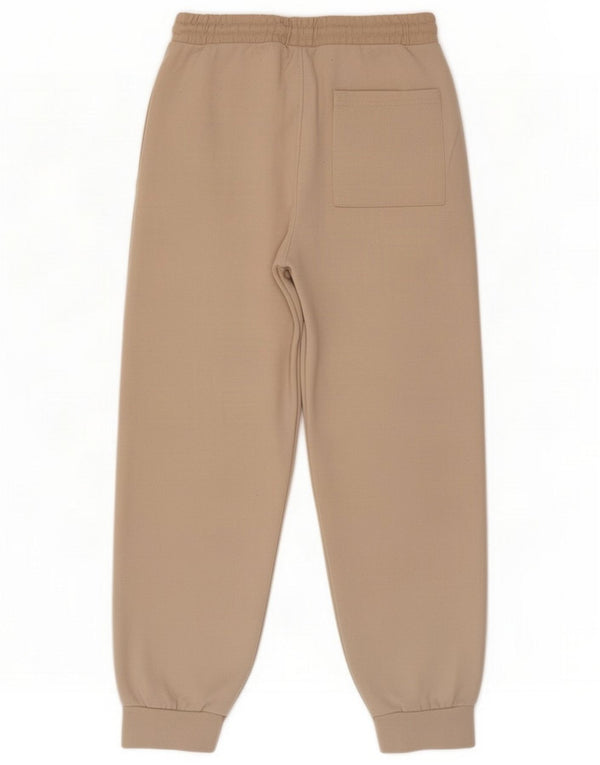 Zara Boys Tracksuit Trousers Joggers 13-14 Years Beige Cotton