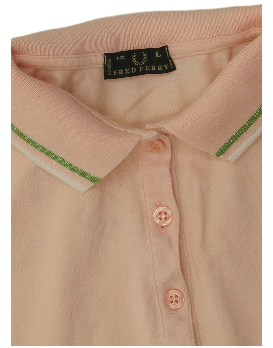Fred Perry Damen Poloshirt UK 16 Large Pink