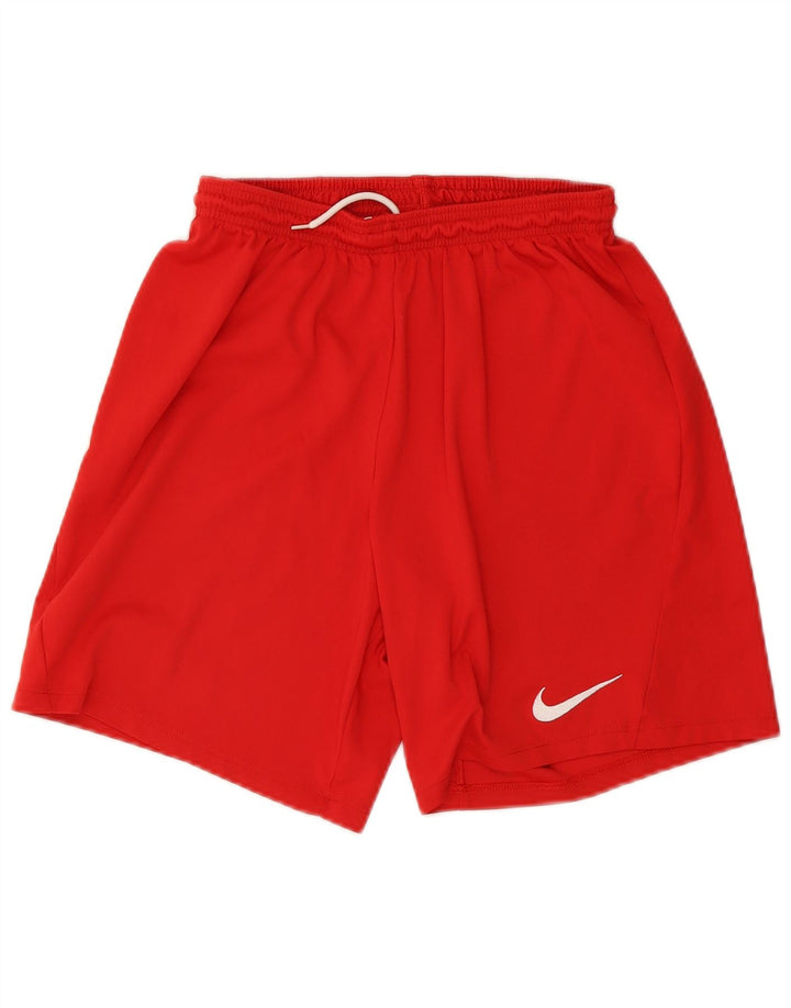 Nike Herren Dri Fit Slim Fit Sportshorts, großes rotes Polyester