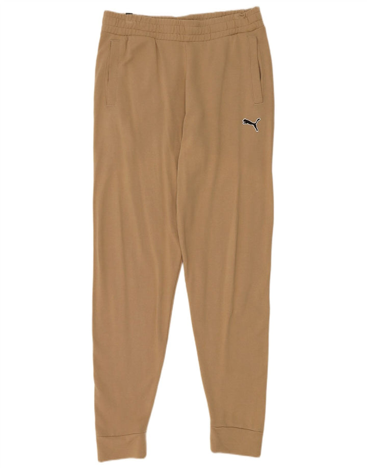 Puma Damen Trainingshose Jogger UK 14 Medium Beige