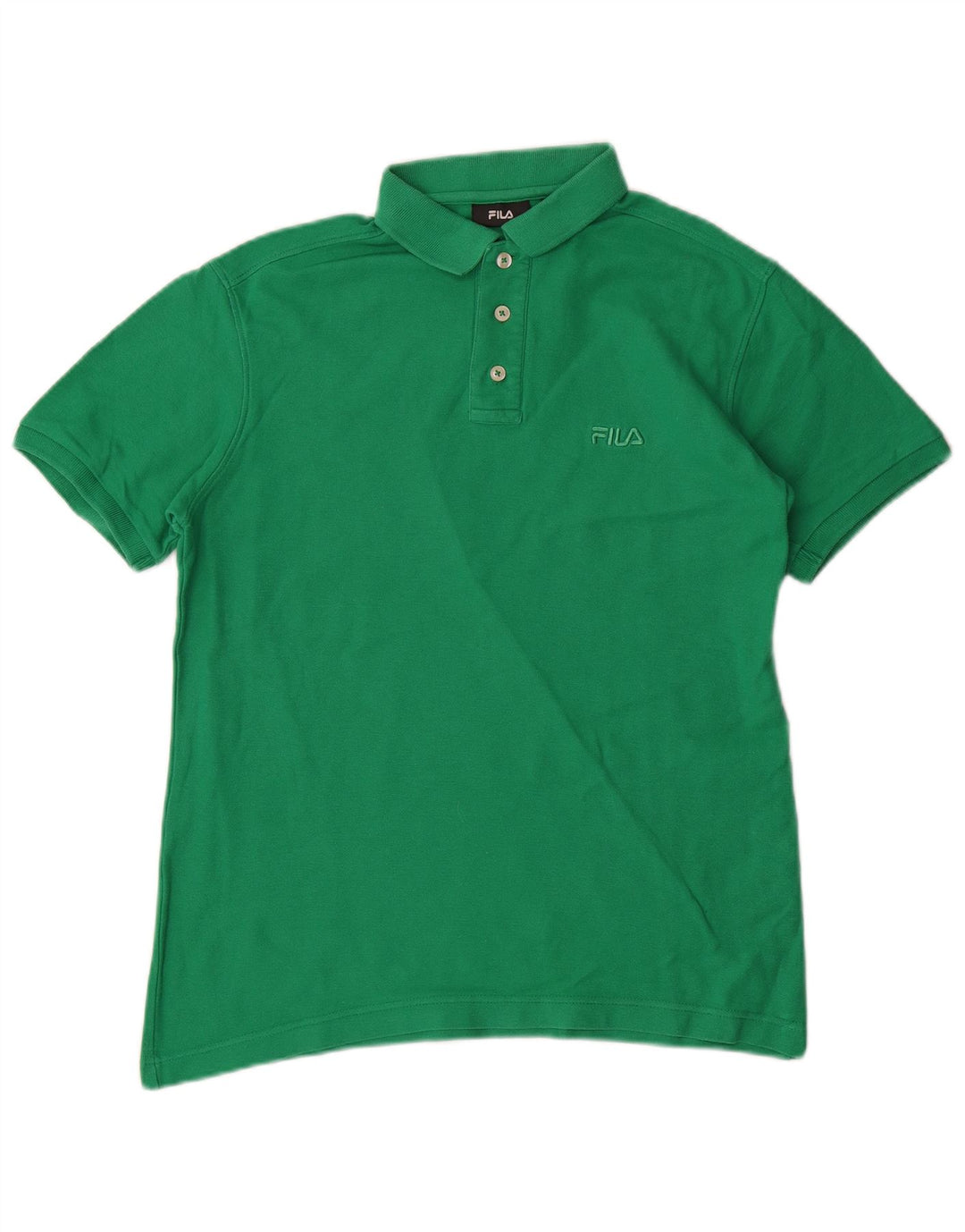 Fila Herren Poloshirt Kleine grüne Baumwolle