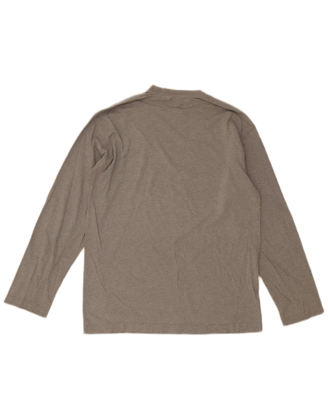 Merc Mens Graphic Top Langarm XL Grau Baumwolle