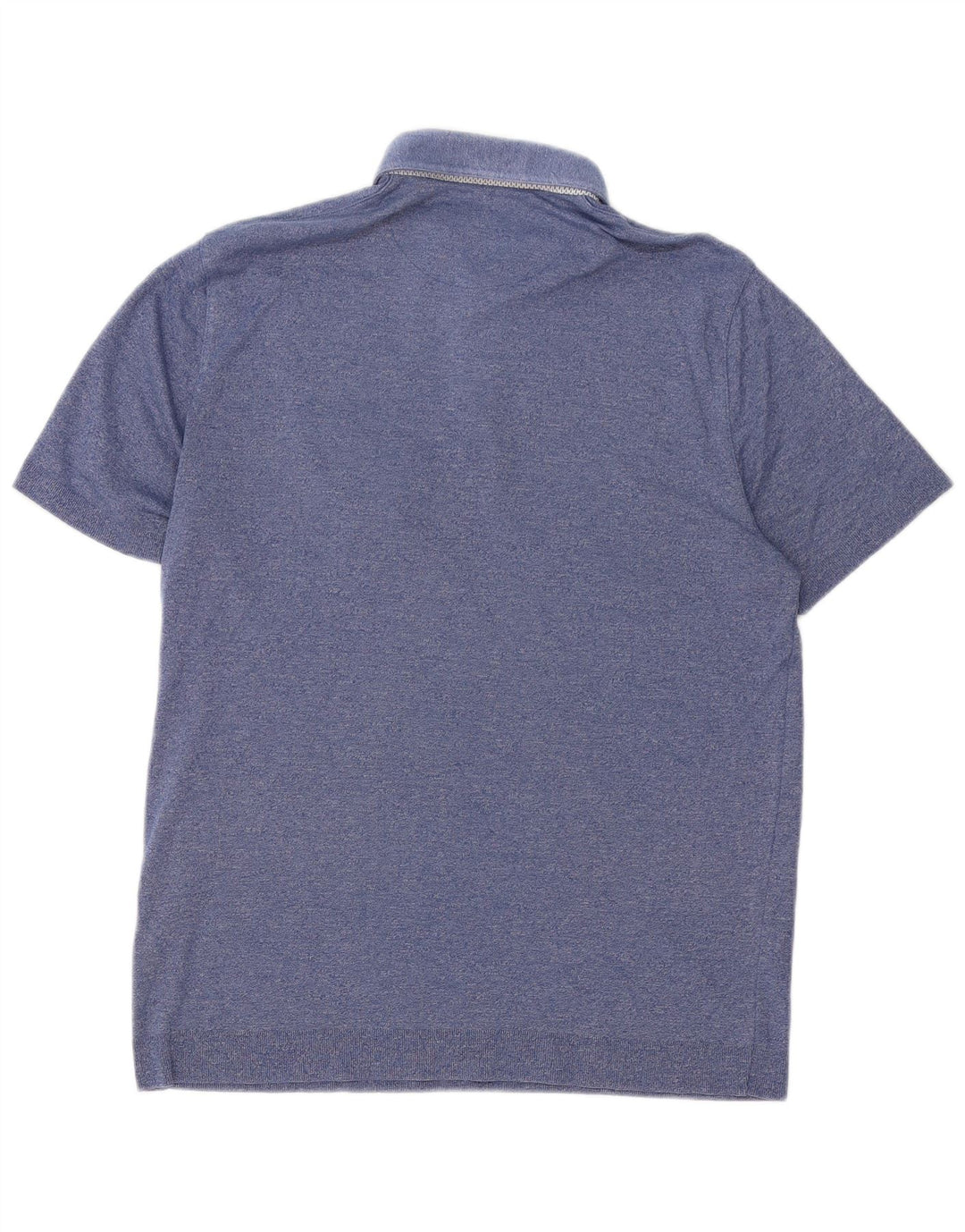 Ted Baker Herren-Poloshirt, Größe 5 XL, blaue Baumwolle