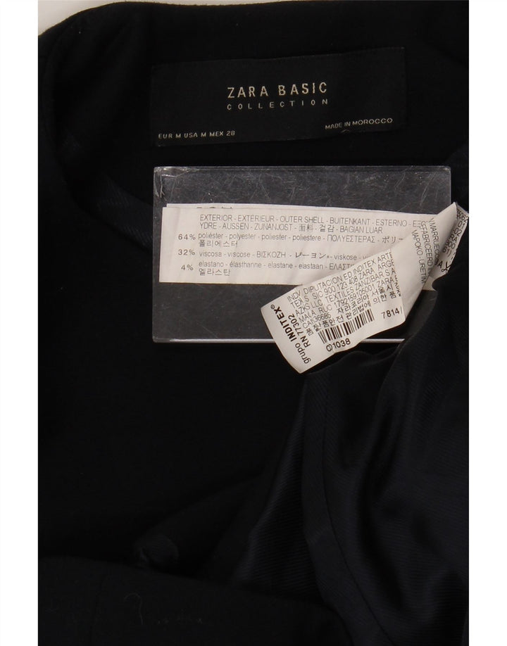 Zara Damen-Blazer mit durchgehendem Reißverschluss, UK 12, mittelmarineblau, Polyester