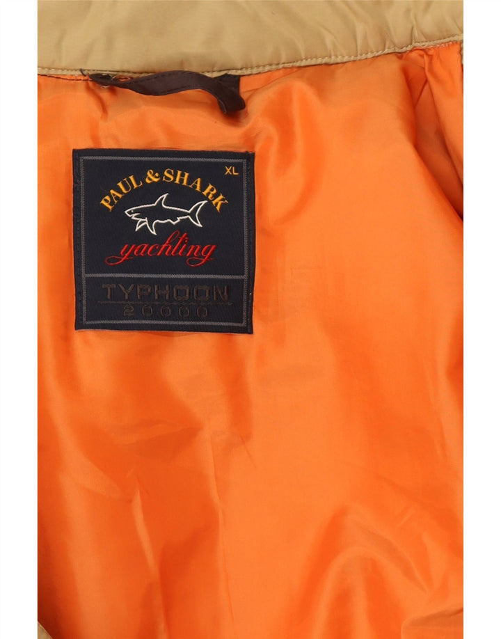 Paul & Shark Herren Utility Jacke UK 42 XL Beige Polyester