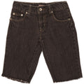 Levi's Mädchen-Jeansshorts, 9–10 Jahre, W24, graue Baumwolle