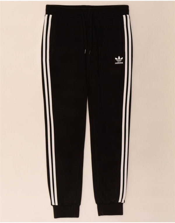 Adidas Jungen-Trainingshose, Jogginghose, 13–14 Jahre, schwarze Baumwolle