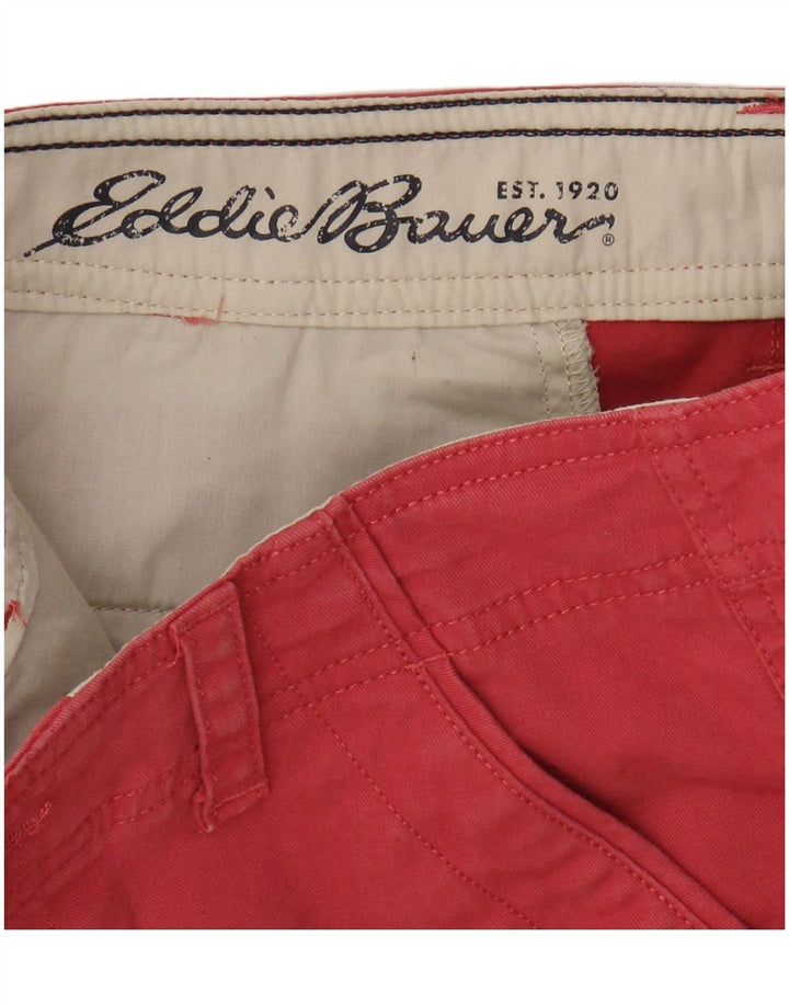 EDDIE BAUER Damen Chinoshorts US 2 XS W28 Rosa Baumwolle
