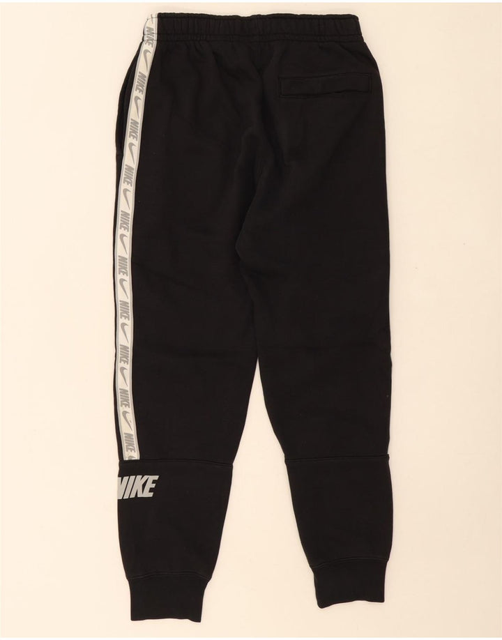 NIKE Herren Graphic Standard Fit Trainingshose Jogger XS Schwarz Baumwolle