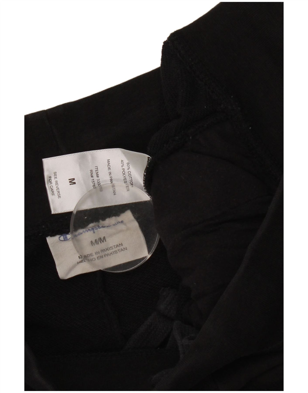 Champion Herren-Trainingshose, Jogginghose, mittelschwarz, Baumwolle