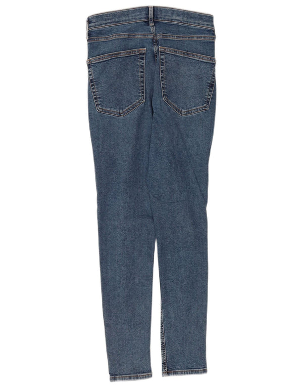 Topshop Damen Jamie Skinny Jeans W28 L26 Blaue Baumwolle