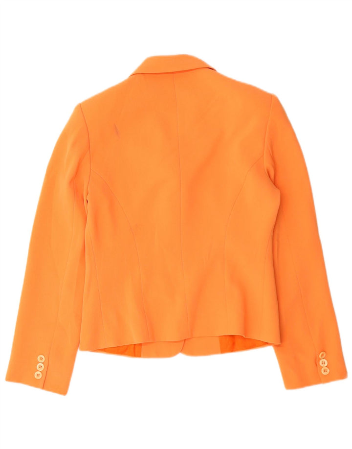 Sport Staff Damen 3-Knopf-Blazerjacke IT 42 Mittelorange