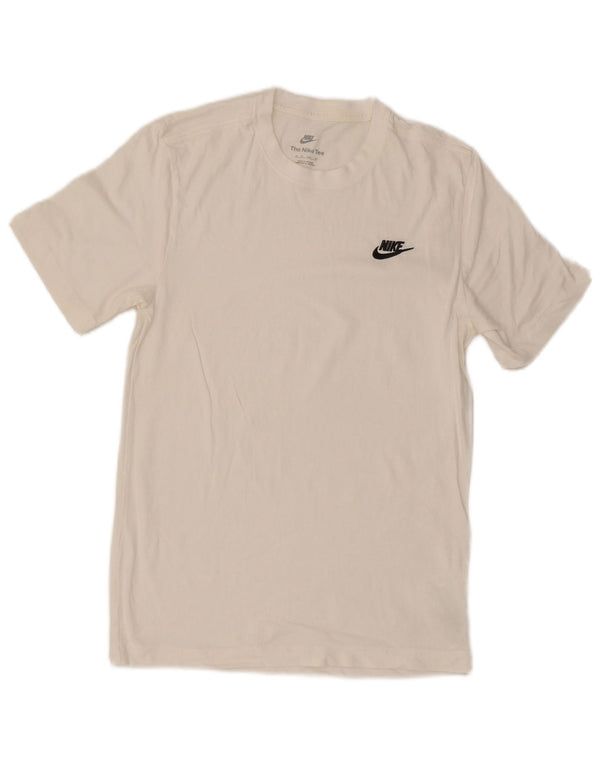 Nike Herren T-Shirt Top XS Weiße Baumwolle