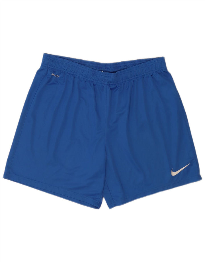 Nike Herren-Sportshorts mit Grafik, reguläre Passform, groß, blau, Polyester, Sport