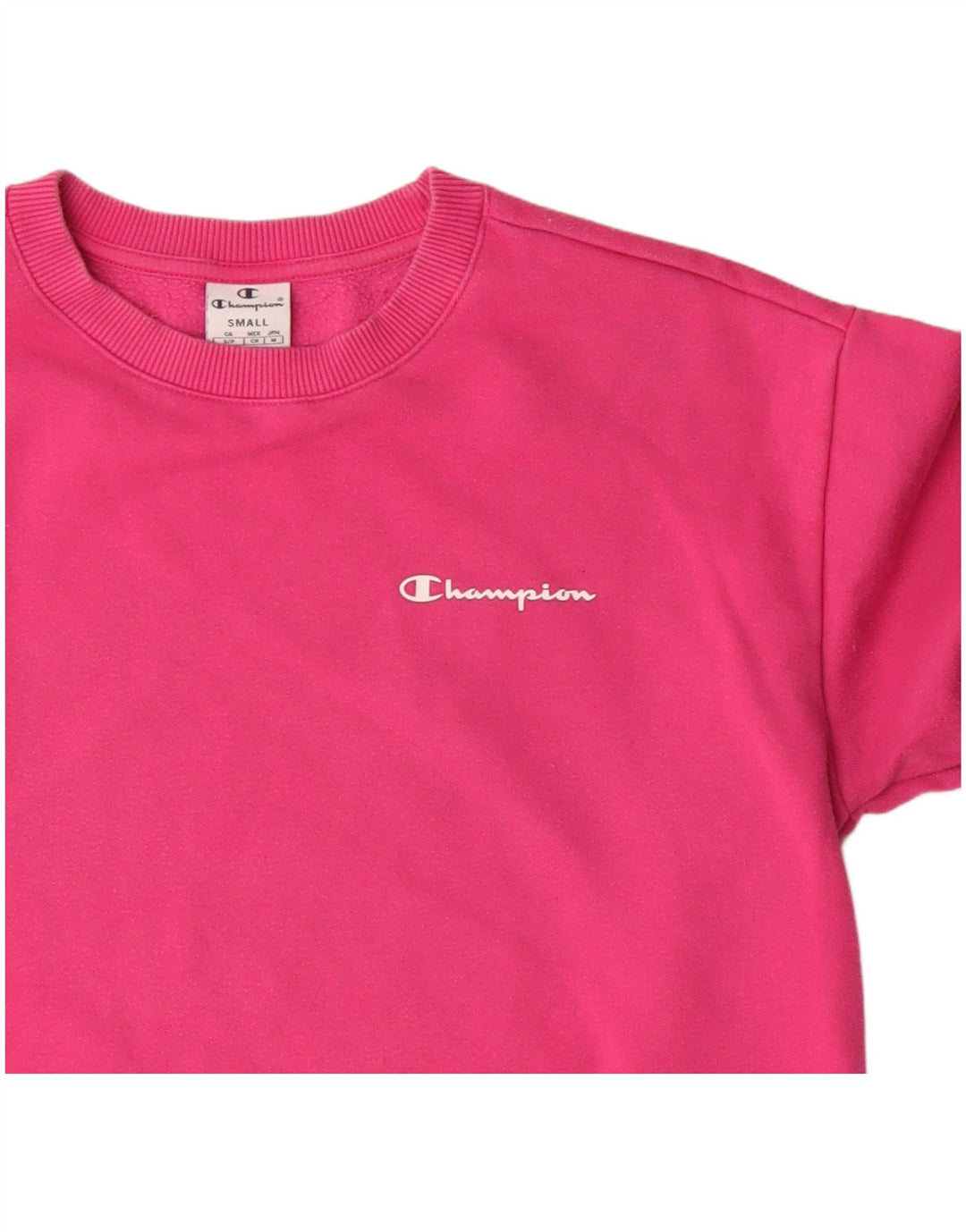 Champion Damen-Sweatshirt in Übergröße, Gr. 10, Größe S, Rosa, Baumwolle