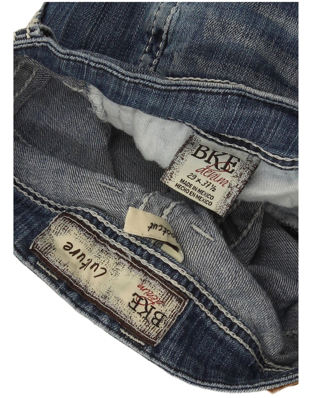 BKE Damen Bootcut Jeans W29 L37 Blaue Baumwolle