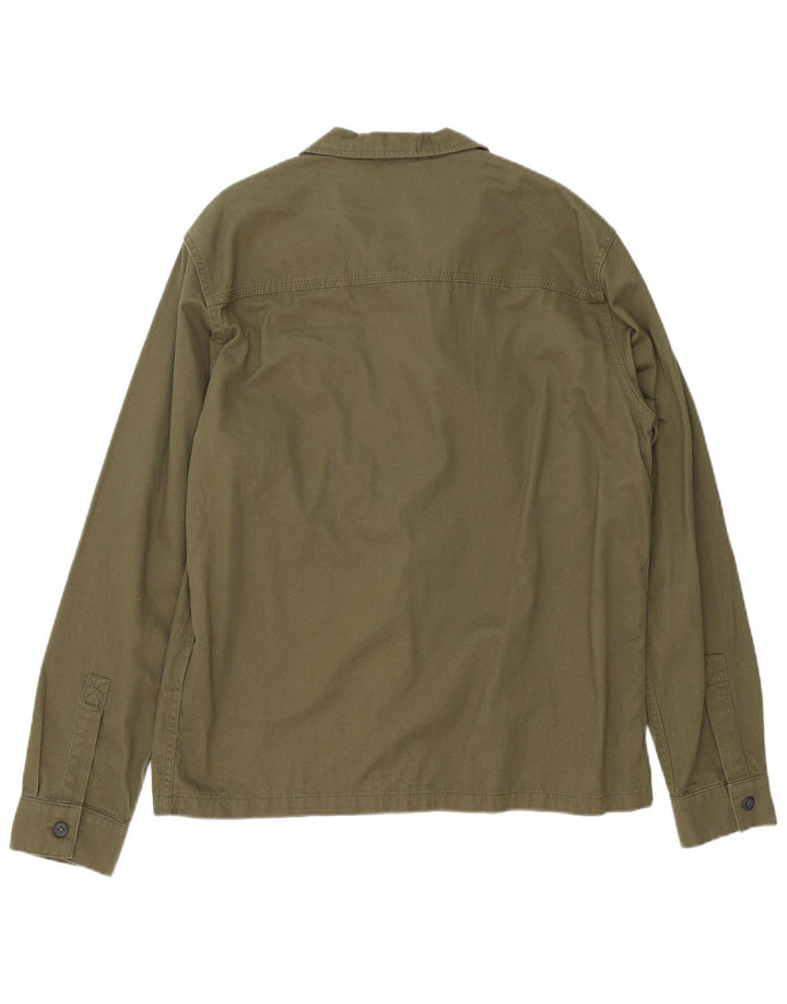 Jack & Jones Herren-Hemd, groß, Khaki, Baumwolle
