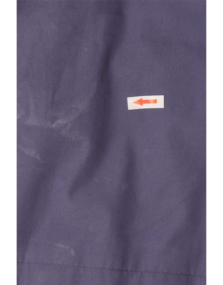 Vintage Damen Übergroßer Mantel UK 14 Groß Blau