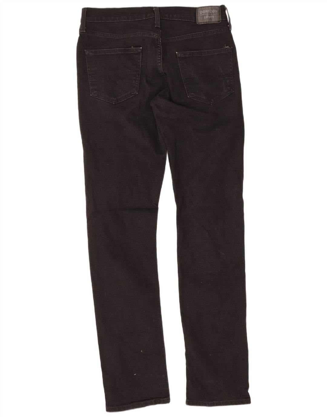 Levi's Herren Denizen Slim Jeans W33 L32 Schwarze Baumwolle