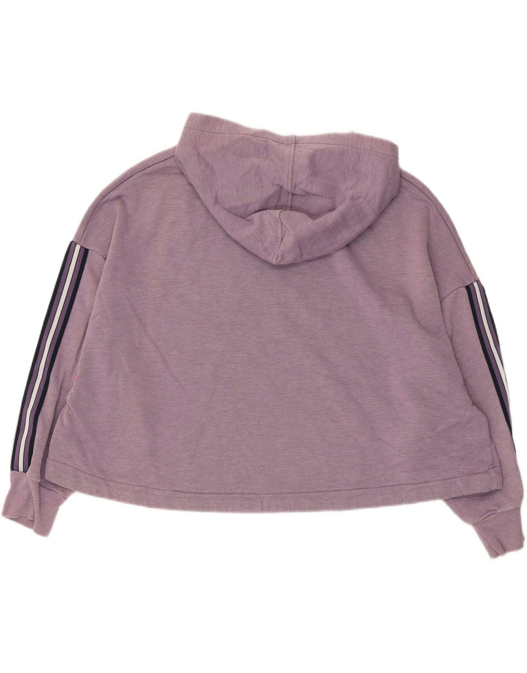 Marks & Spencer Damen Übergroßer Kapuzenpullover UK 16 Large Lila Polyester
