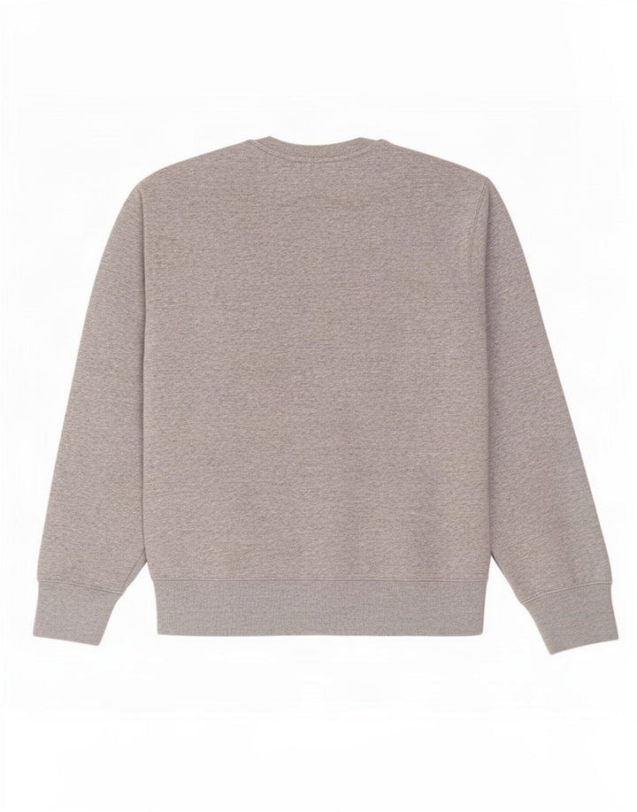 Champion Herren-Sweatshirt mit Grafik, mittelgrau gefleckte Baumwolle