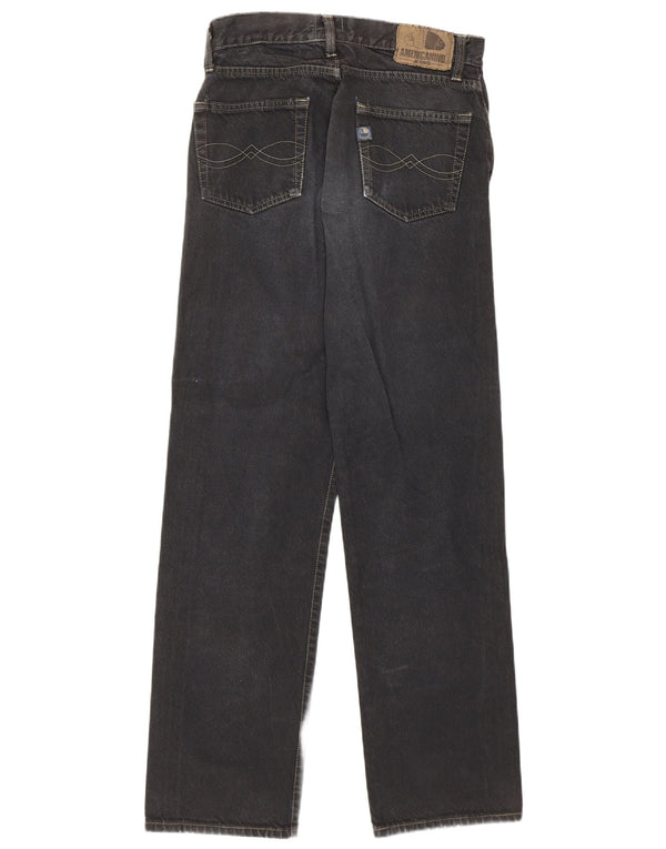 Americanino Herren-Jeans mit hoher Taille, W30, L31, graue Baumwolle