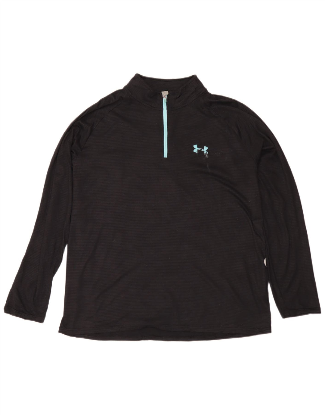 Under Armour Herren Heat Gear Pullover-Trainingsanzug mit Reißverschluss, Größe L, Schwarz