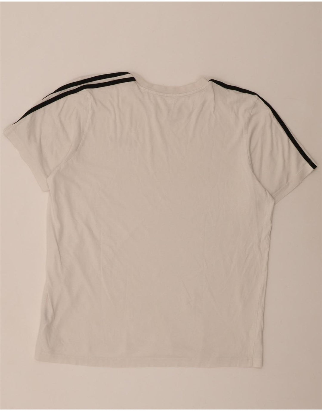 Adidas Herren T-Shirt Top XL Weiß Baumwolle