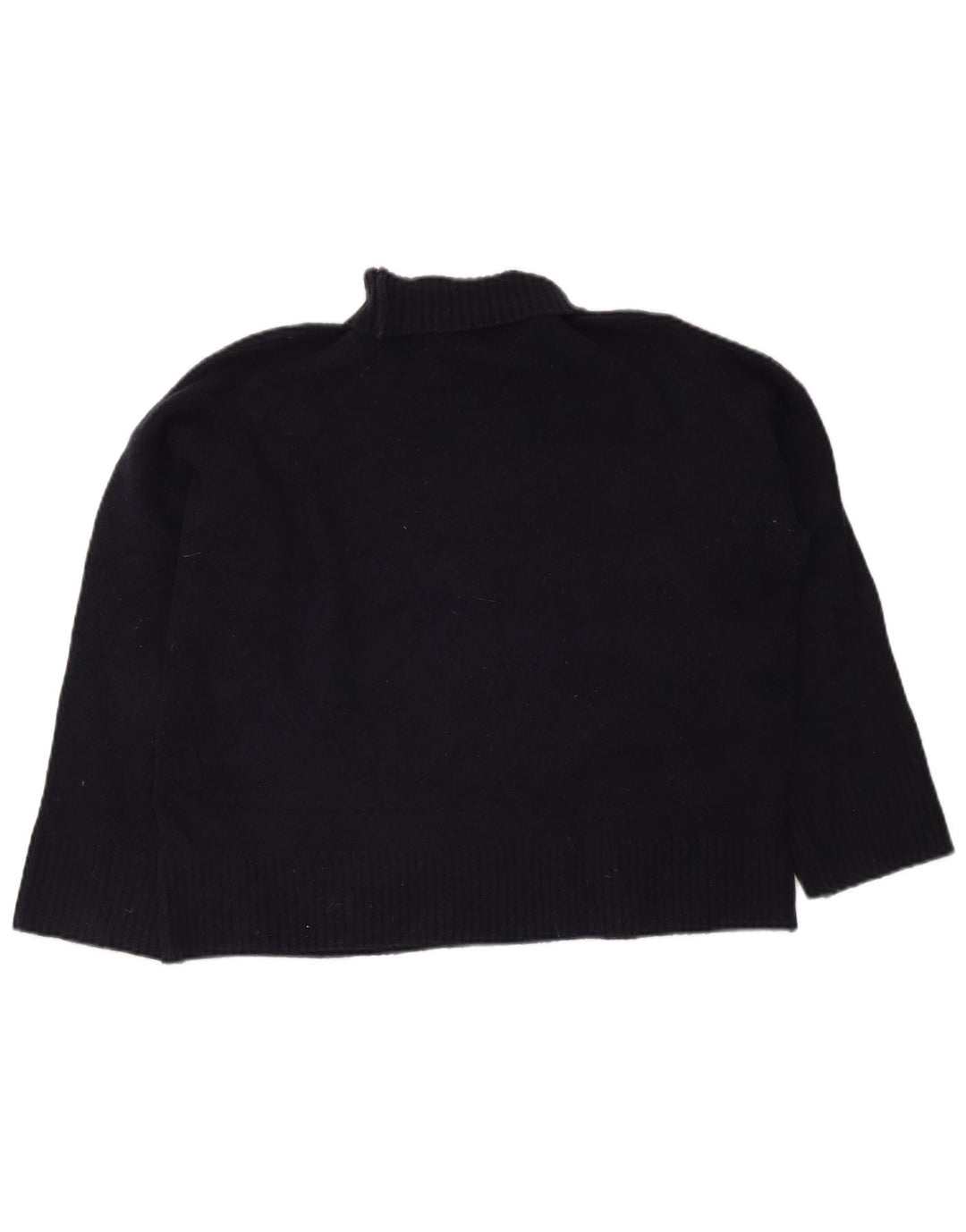 Marks & Spencer Damen-Pullover mit Rollkragen, Gr. 14, mittleres Marineblau